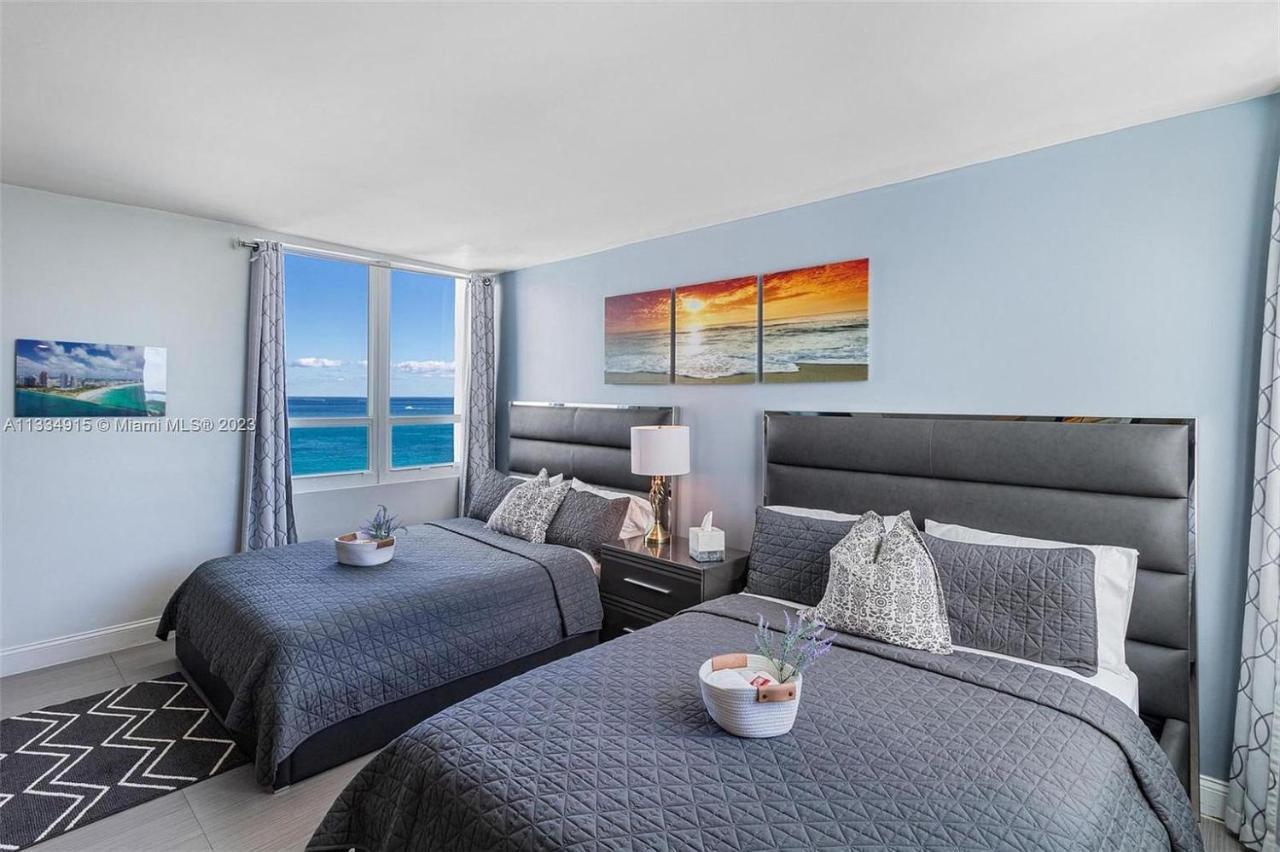 マイアミビーチ 11Th - Seven Heaven Miami- Unforgettable Ocean Front- Free Parkingアパートホテル エクステリア 写真